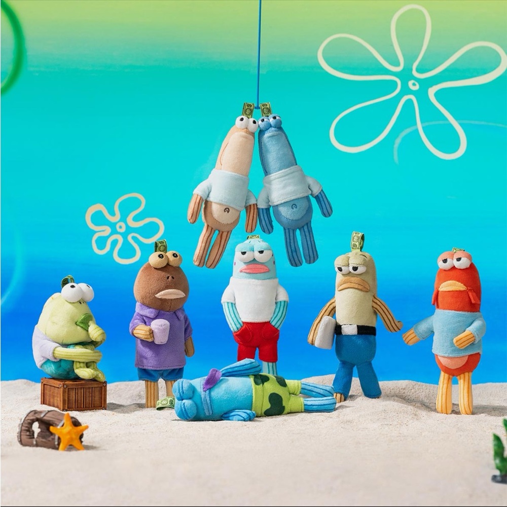 Bikini Bottom Buddies - Whimsical Plush - Blind box Sealed